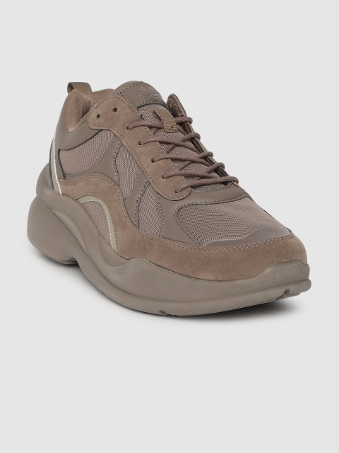 

WROGN Men Brown Sneakers