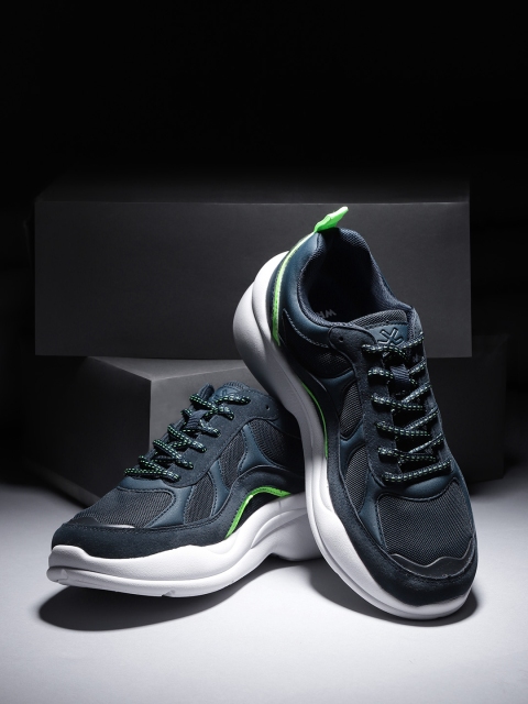 

WROGN Men Navy Blue Sneakers
