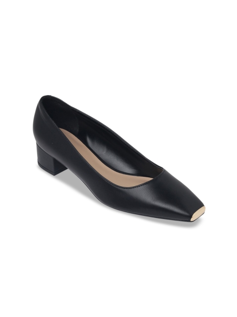 

CHARLES & KEITH Women Black & Beige Colourblocked Pumps