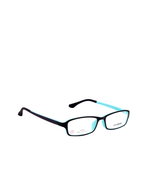 

Gold Berg Unisex Blue & Black Rectangular Frames GB-J8016_C54