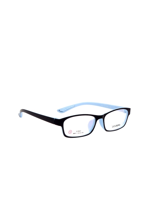 

Gold Berg Unisex Black & Blue Rectangular Frames GB-J8018_C53