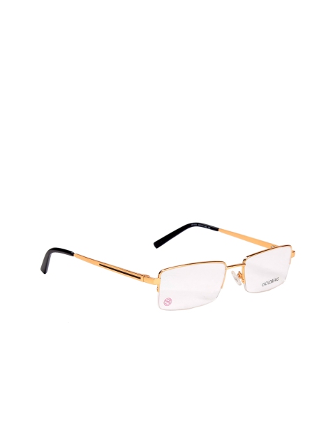 

Gold Berg Unisex Gold-Toned Rectangular Frames GB-JS-1003