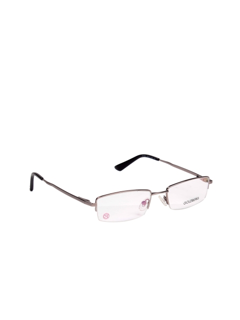 

Gold Berg Unisex Gunmetal-Toned Rectangular Frames GB-JS-1004, Metallic