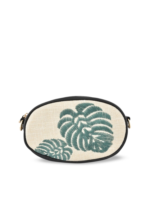 

TonIQ Beige Printed Waist Pouch