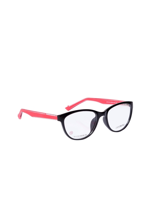 

Gold Berg Unisex Pink and Black Oval Frames GB-DY1173_C2