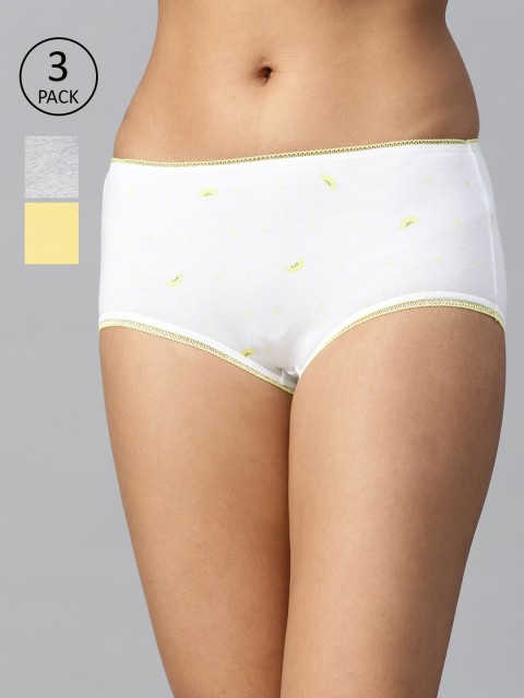 

Marks & Spencer Women Pack of 3 Hipster Briefs, White