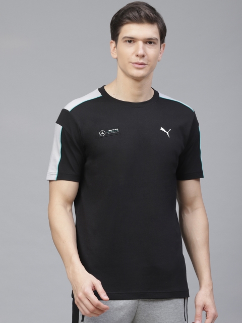 

PUMA Motorsport Men Black MAPM T7 Pure Cotton MSP T-shirt