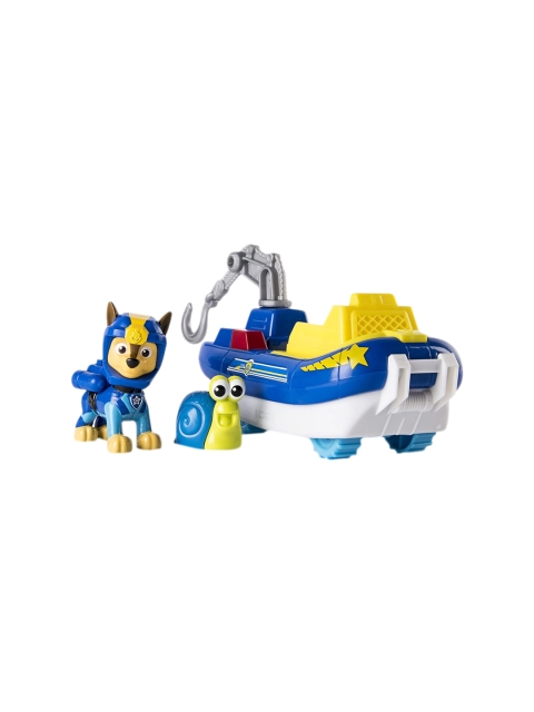 

PAW PATROL Kids Blue & Yellow Chase Basic Vehicle Sea Patrol Toy