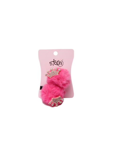 

Stoln Girls Set of 2 Pink Embellished Alligator Hair Clips