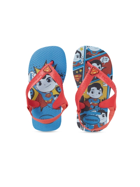

Havaianas Kids Green & Red Printed Thong Flip-Flops