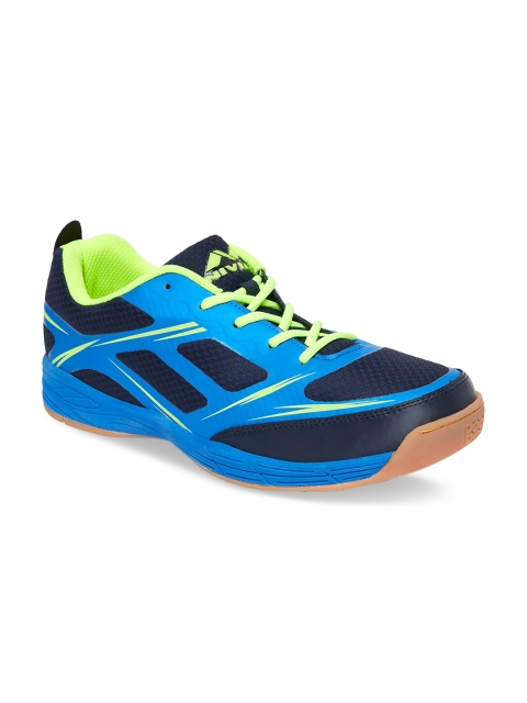 

NIVIA Men Blue Synthetic Badminton Shoes