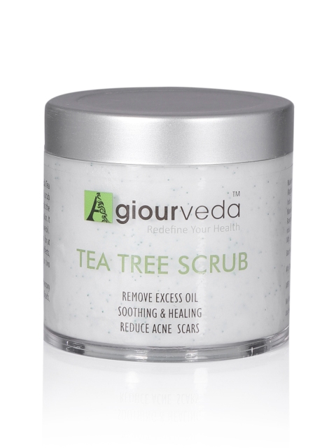 

Agiourveda Unisex Tea Tree Scrub 100 gm, Pink