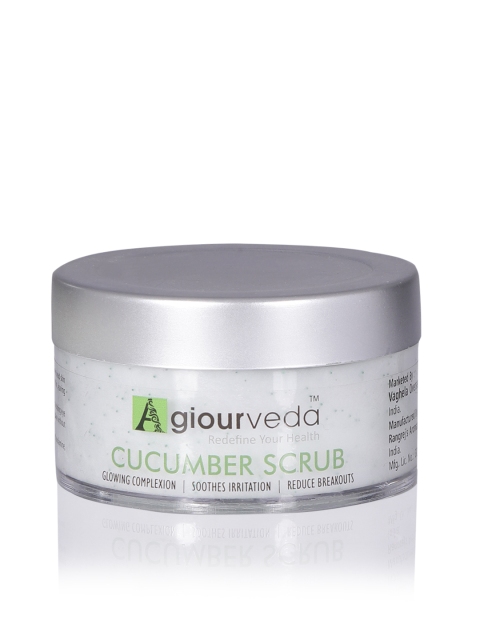 

Agiourveda Unisex Cucumber Scrub 50 g, White
