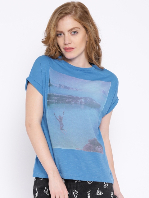 

Pepe Jeans Blue Printed T-shirt