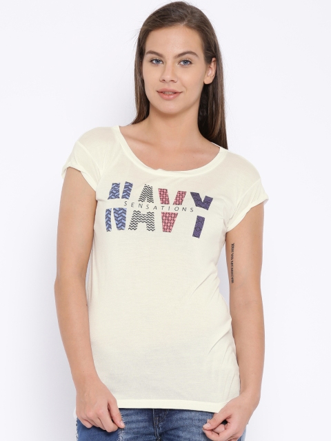 

Pepe Jeans Off-White Printed T-shirt