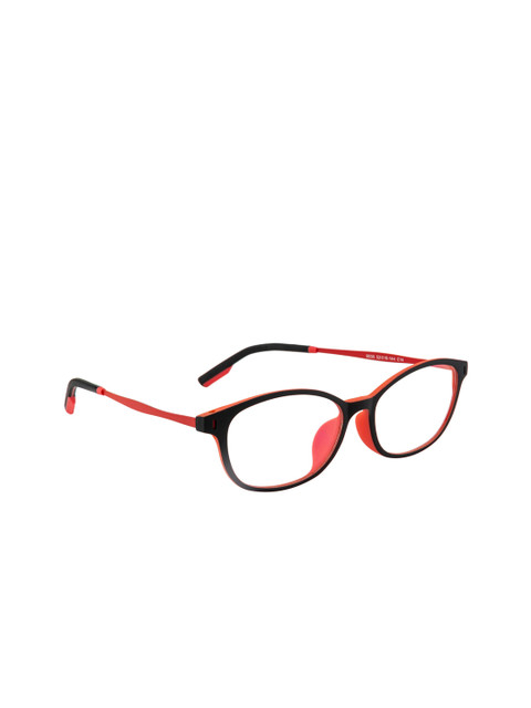 

Ted Smith Women Black & Red Colourblocked Full Rim Oval Frames TS-NC-9030_C14