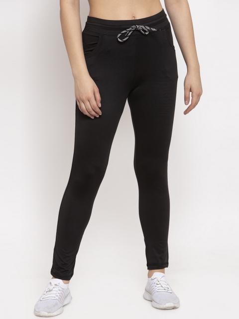 

Clora Creation Women Black Solid Rapid-Dry Tights