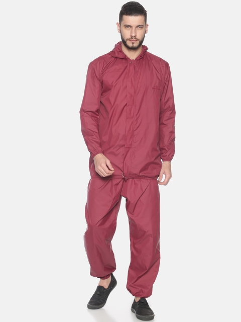 

Bene Kleed Unisex Maroon Solid Protective Travel Rain Suit