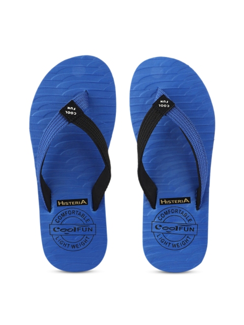 

Histeria Men Blue Solid Thong Flip-Flops