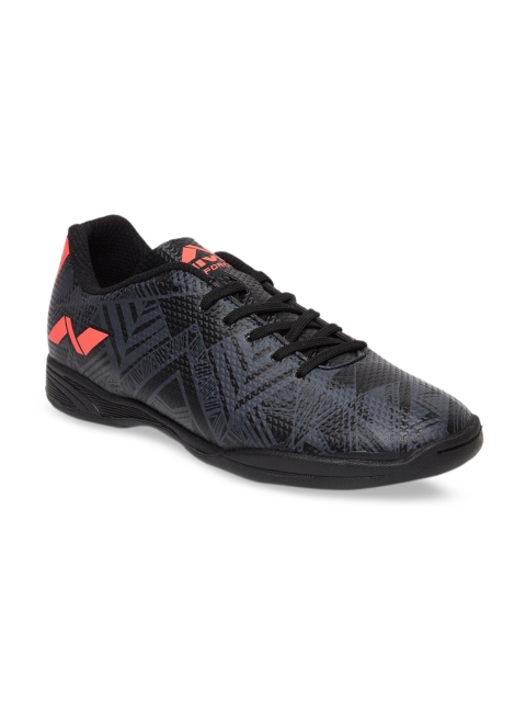 

NIVIA Men Black Football Shoes