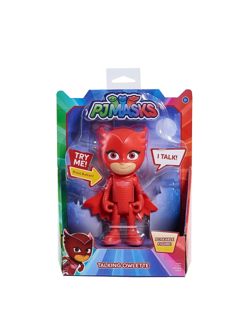 

PJ MASK Kids Red & Beige Deluxe Talking Owlette Figure