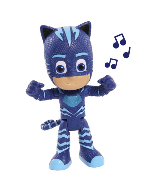 

PJ MASK Kids Blue & Beige Deluxe Talking Cat Boy Figure