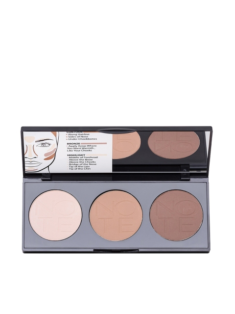 

Note Perfecting Contouring Powder Palette - Medium to Dark 02, Beige