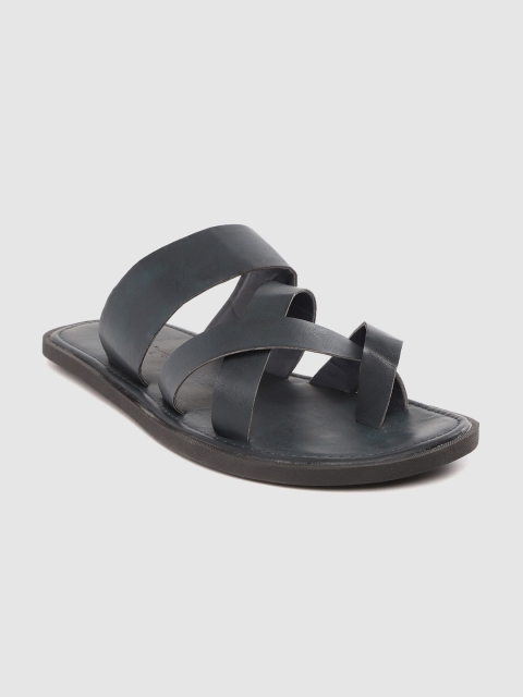 

Roadster Men Navy Blue One Toe Comfort Sandals
