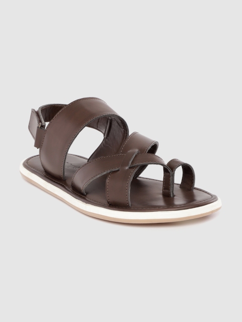 

Roadster Men Coffee Brown Solid Comfort Sandals