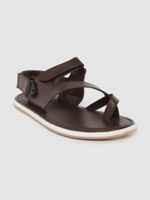 

Roadster Men Coffee Brown Solid Comfort Sandals