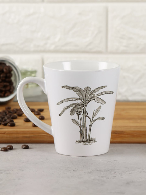 

India Circus by Krsnaa Mehta Banana Bonanza Coffee Mug, White