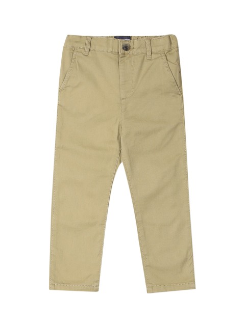 

The Childrens Place Boys Beige Regular Fit Solid Chinos