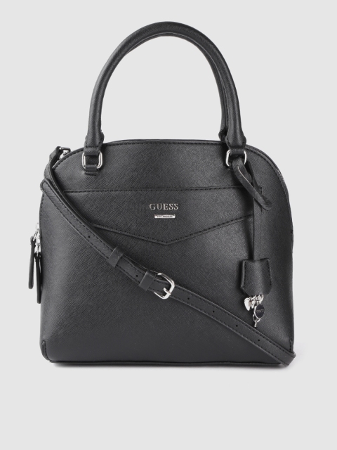 

GUESS Women Black Solid Handheld Bag