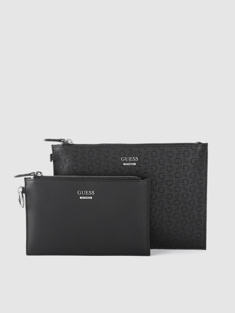 

GUESS Women Set of 2 Black Purses