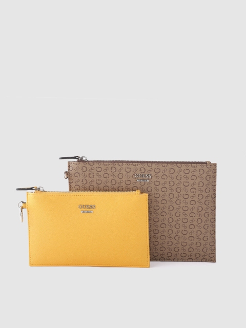 

GUESS Women Set of 2 Purses, Beige