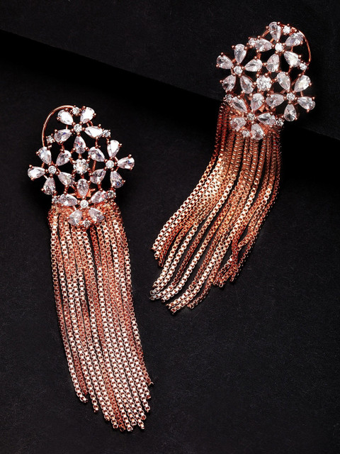 

TOKYO TALKIES X rubans FASHION ACCESSORIES Rose Gold Classic Drop Earrings