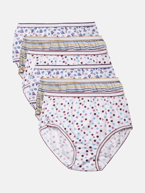 

Red Rose Girls Pack of 6 Assorted Basic Briefs BABY-32-30