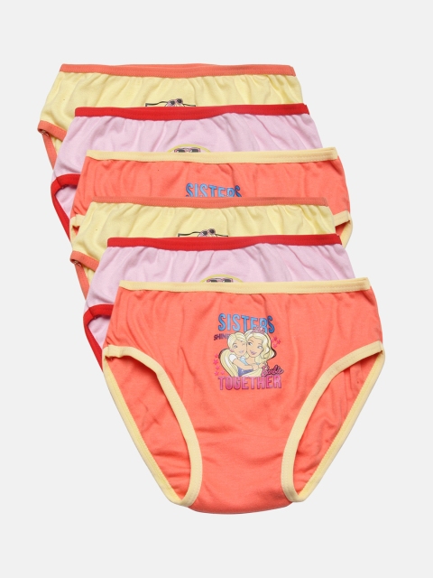 

Red Rose Girls Pack of 6 Assorted Basic Briefs BABY-132-30