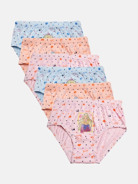 

Red Rose Girls Pack of 6 Assorted Basic Briefs BABY-123-30