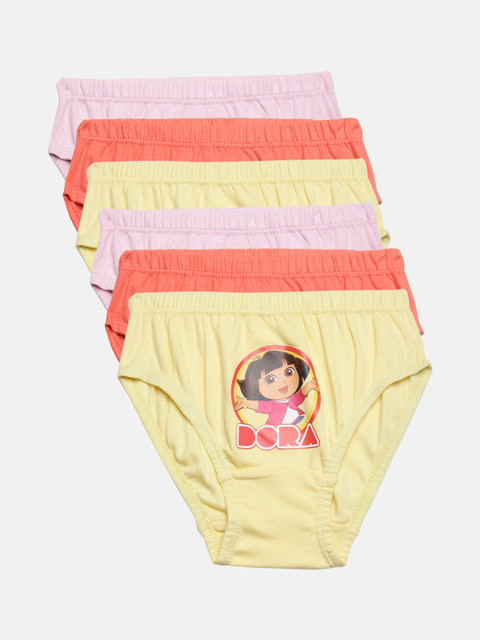 

Red Rose Girls Pack of 6 Assorted Basic Briefs BABY-130-20