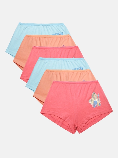 

Red Rose Girls Pack of 6 Assorted Basic Briefs BABY-126-20
