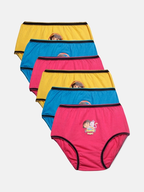

Red Rose Girls Pack of 6 Assorted Basic Briefs 31-20