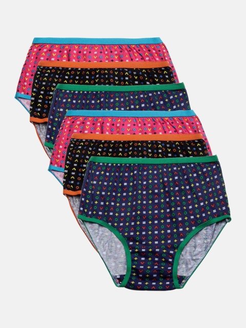 

Red Rose Girls Pack of 6 Assorted Basic Briefs BABY-03-30
