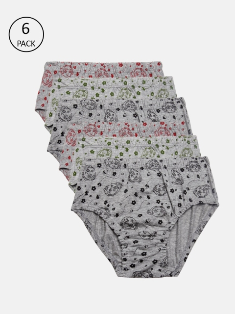 

Red Rose Girls Pack of 6 Assorted Basic Briefs BABY-24-30