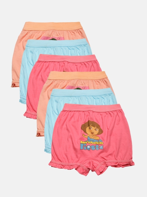 

Red Rose Girls Pack of 6 Assorted Bloomers 225-30