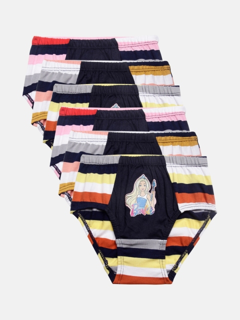 

Red Rose Girls Pack of 6 Assorted Basic Briefs BABY-128-20
