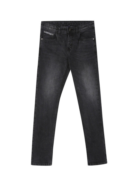 

Flying Machine Boys Black Skinny Fit Mid-Rise Clean Look Jeans