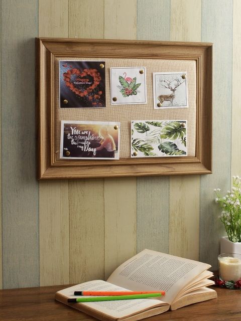 

WISHTANK Brown Pinboard Personalized Wooden Photo Frame