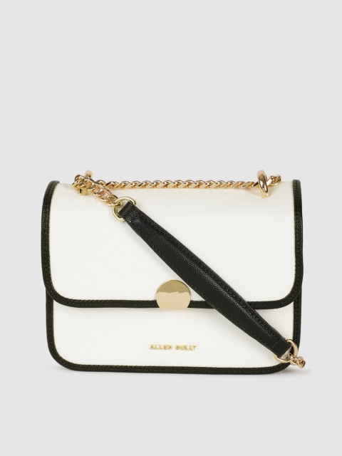 

Allen Solly White Solid Sling Bag