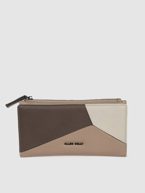 

Allen Solly Women Multicoloured Colourblocked Two Fold Wallet, Multi